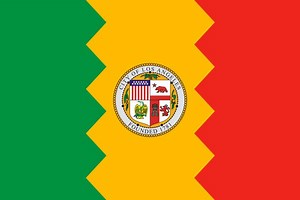 Flag of Los Angeles - Alchetron, The Free Social Encyclopedia