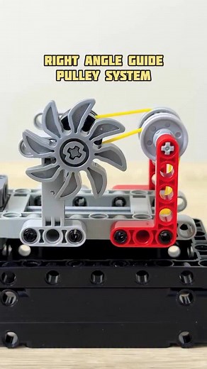 5.7K views · 107 reactions | Right Angle Guide Pulley System #lego #legotechnic #mechanical #mechanism #pulley #engineering #creative #technic | Bricks Master Builders | Facebook