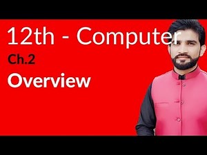 ICS Computer Part 2 - Overview about Basic Concepts & Terminology of Databases - 2nd year Computer