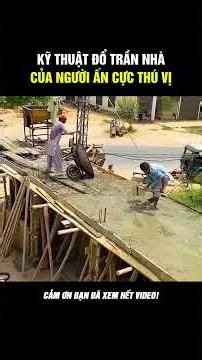 Fascinating Indian Ceiling Construction Technique #interestingfacts
