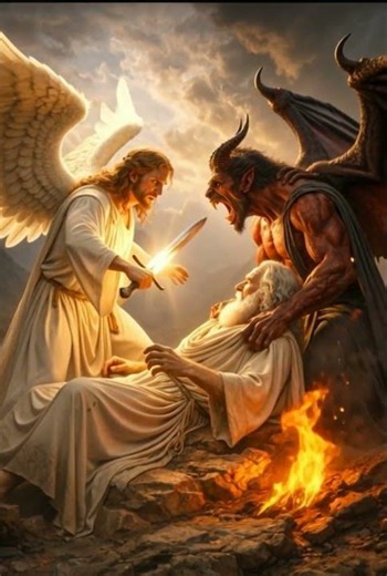 ARCH Angel Micheal disputing with the Devil about Moses body... #fypシ゚viral #fypシ゚viral