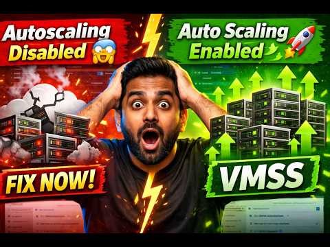 Azure autoscalling 2026 latest in hindi || azure autoscalling not enabled || azure vmss in hindi