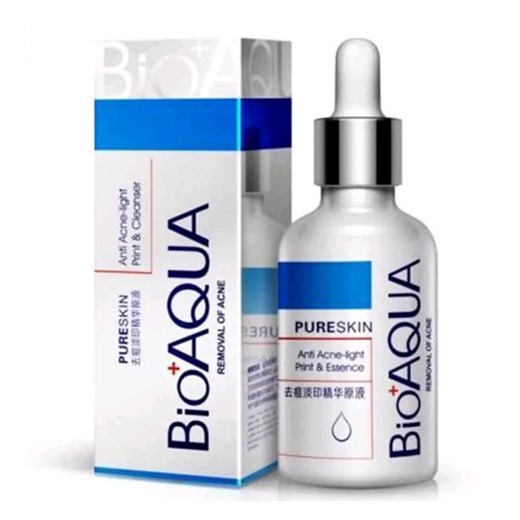 Unique Makeup BD | BIOAQUA Pure Skin Acne Treatment Serum Acne Scar Removal কোন ধরনের পার্শ-প্রতিক্রিয়া ছাড়াই ত্বকের ব্রনের সকল সমস্যার দূর করে, ত্বকের... | Instagram