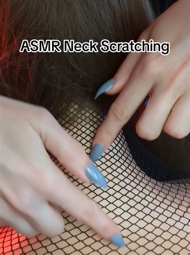 ASMR Neck Scratching for Headache Relief