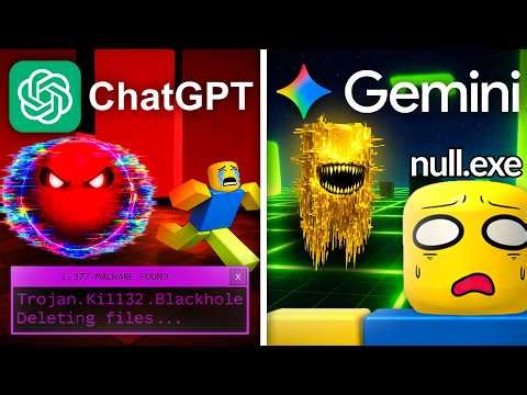 Can AI Create a Roblox Virus Game from Scratch?