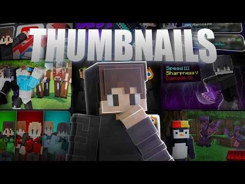 So erstellst du gute Thumbnails für Minecraft | Tutorial