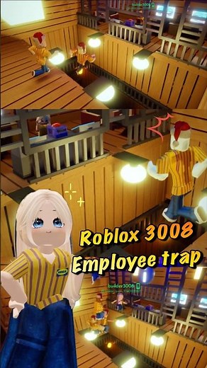 Employee Trap in Action — SCP 3008 Survival Base