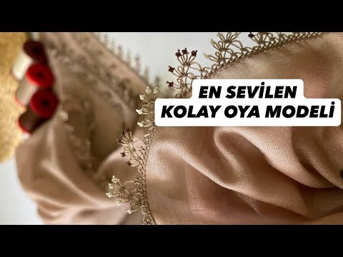 329) THE MOST LIKED EASY NEEDLE LACE MODEL EXPLANATION / Turkish Needle Lace
