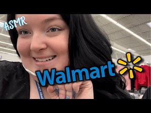 {ASMR} Lofi Walmart Walk Thru ✨💋💕 (Tapping, whispering, rummaging, relaxing background noise)