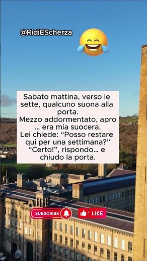 🧓 “La visita della suocera” #barzellette #anekdot #comedy