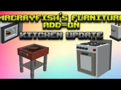 MRCRAYFISH Furniture Mod In Minecraft Bedrock!