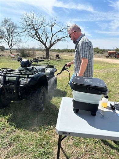 Watch So many uses for this portable, rechargeable power washer on Amazon Live