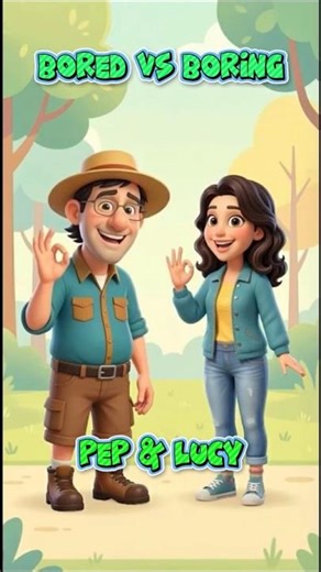 Funny English Mistake 😂 | Bored vs Boring #conversation #easyenglish