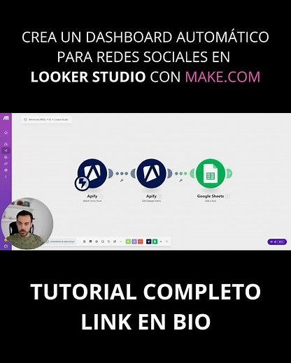 📊 Cómo Crear Dashboards en Looker Studio con Make.com (TUTORIAL PASO A PASO)