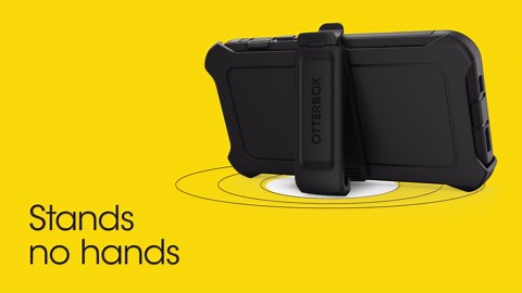 OtterBox Defender Series Rugged Cell Phone Case for Apple iPhone 16e, iPhone 15, iPhone 14, and iPhone 13, Blue