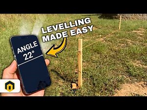 Measure Yard Slope with Just Your Phone (Know Exactly How Much to Raise Your Shed!)