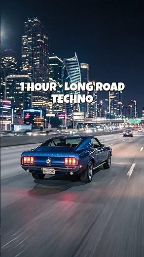 Late Night Driving Music 🌃 | Long Road Techno Mix #shorts #darktechno #techno
