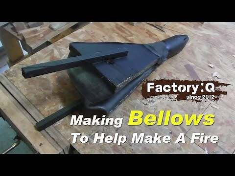 From scraps? make a bellows actually