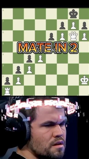 Mate in 2 #chessgames #chess #chesschallenge