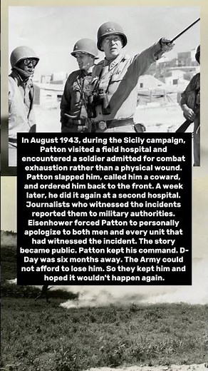 Patton Slapped A Hospitalized Soldier In Sicily — His Career Almost Ended Before D-Day