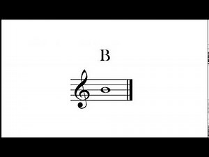 B Single Note