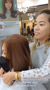 13K views · 47 reactions | Our goal? Beautiful hair and a happy you!  Treat yourself to a Korean hair makeover and step out with confidence✨ ‍♀️Style by Ms. Aya | Vistamall Branch | T & J SALON PROFESSIONALS | Facebook