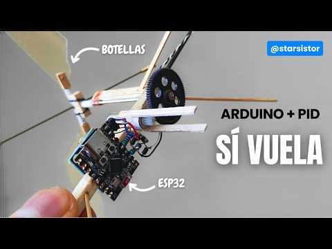 I made it with bottles… and it flies (DIY Helicopter + PID)