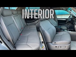 2008 4Runner interior overview