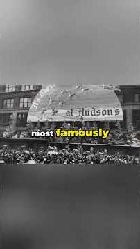 The Golden Age of Department Store #retailhistory #shoppingcenters #malls