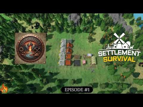 Settlement Survival: The PERFECT Start! | Welcome to Copper Gulch (Ep. 1)