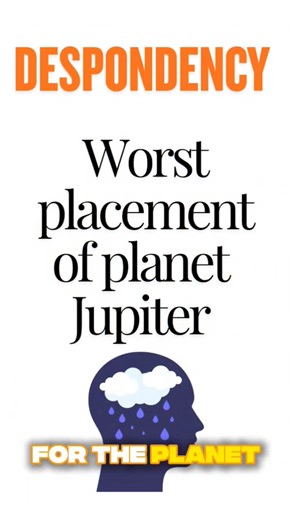 Worst placement of planet Jupiter in your Astrological chart #jyotish #askastrology