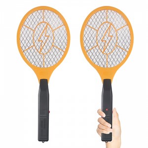 Electric Fly Swatter Bug Zapper - 3000V Grid, Safe to Touch, Lightweight and Durable - 2 Pack -Large