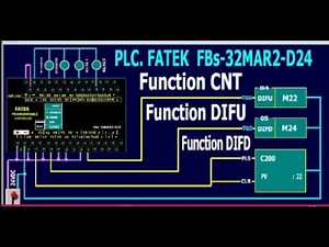 Belajar PLC. Fatek, Membuat Instruksi DIFU & DIFD.