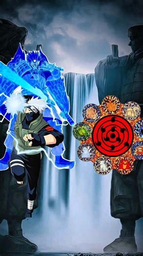 "Kakashi vs All Tailed Beasts & Jinchuriki ☠️🔥 #anime #animeshorts"