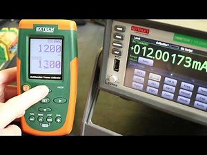 Extech PRC30 Multifunction Process Calibrator Test