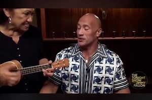 652K views · 47K reactions | Can’t miss moment with Dwayne “The Rock” Johnson and mother Ata Johnson singing a Samoan song on The Tonight Show Starring Jimmy Fallon | Samoan Sayings | Facebook