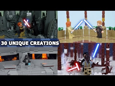 I spent 100 HOURS recreating Star Wars in LEGO...