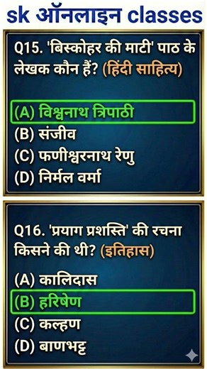 Class 12 Arts Important Objective Questions (MCQ)