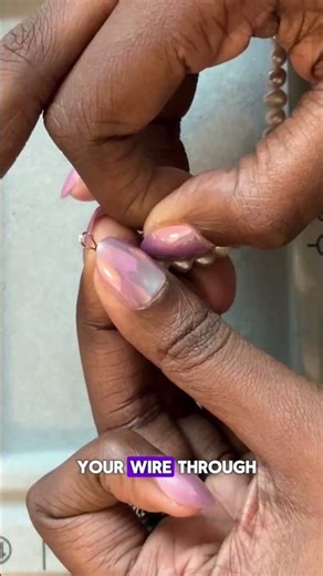 How to Make a Beaded Necklace with Beadalon Wire ✨ Easy Beginner DIY