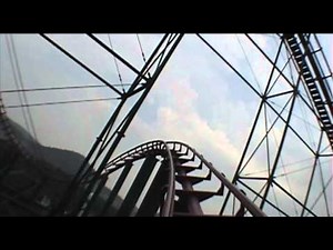 Crazy Coaster POV Screwed Up Chinese Arrow/Vekoma Looping Roller Coaster Nanhu Amusement Park China