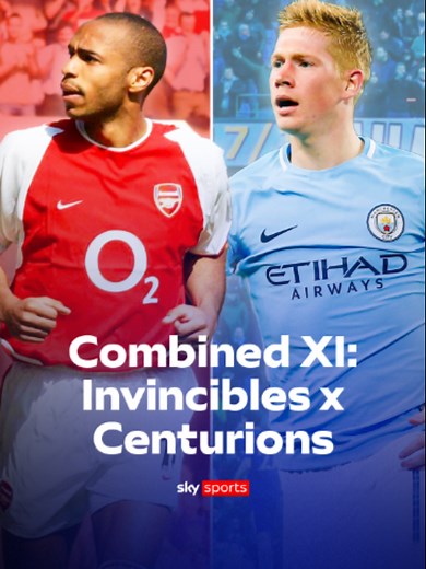 Who makes your Arsenal Invincibles x Man City Centurions combined XI? 🤔