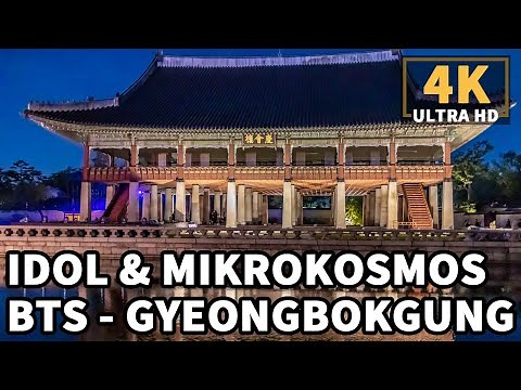[4K] BTS filmed IDOL & Mikrokosmos Live at Gyeongbokgung Palace - Tonight show starring Jimmy Fallon