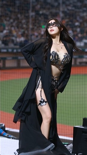 暗夜舞姬登場 安芝儇 안지현 鷹JOY主題日 賽後表演 Part1 #安芝儇 #안지현 #wingstars #치어리더 #cheerleader