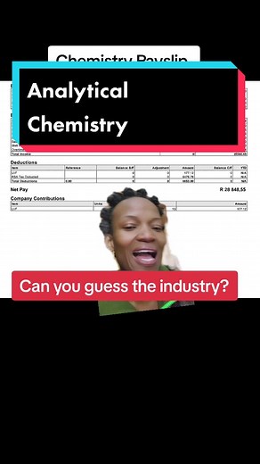 Analytical Chemistry Diploma Salary #payslips #salaries #Southafricanjobs #southafrica #lifereset_za #chemistry #greenscreen