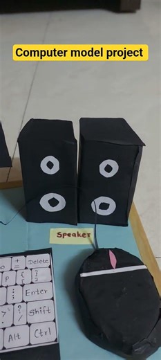 Project making Computer model #project #artandcraft