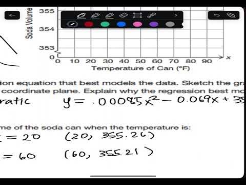 Applications of Linear, Quadratic, and Exponential Regression using Desmos