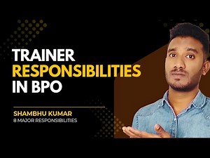 BPO Trainer Responsibilities | BPO Trainer Role & Duties Explained | KRA & KPI