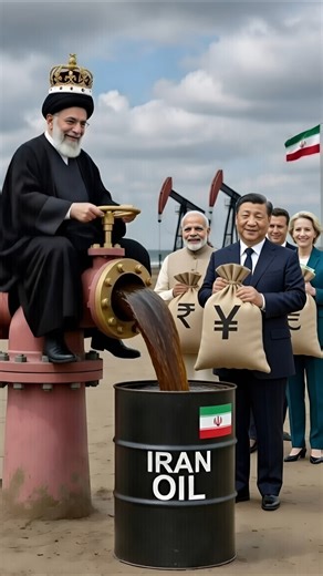 The Oil Game: Khamenei vs Trump 😜😂💥 #funny #comedy #memes #trump #hilarious #funnyshorts #jokes