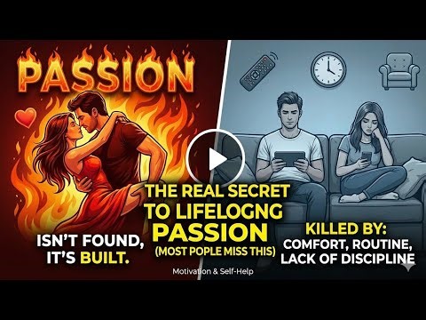 Why Passion Dies — And How to Keep It Alive for Life