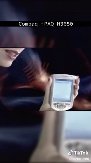 The Compaq iPAQ H3650 Pocket PC was unveiled in April 2000. The name iPAQ was borrowed from Compaq's earlier iPAQ Desktop Personal Computers line #ipaq #h3650 #compaq #april2000 #pda #pocketpc #ppc2000 #windowsce #handheld #retrotech #techgeek